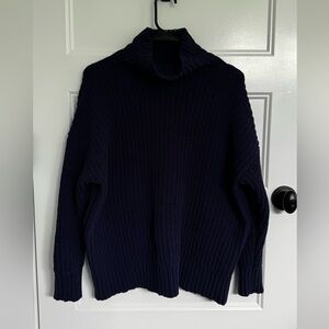 Aerie Black Cowl Neck Sweater